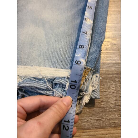 Vervet xs women's distressed cuffed bermuda shorts - Picture 9 of 9